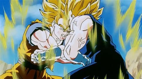 SSJ2 Goku vs SSJ2 Vegeta Best Fight Scene - YouTube