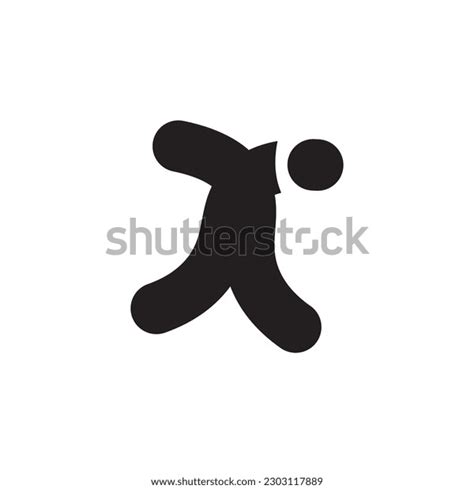 Running Man Logo Vector Illustration Stock Vector (Royalty Free) 2303117889 | Shutterstock