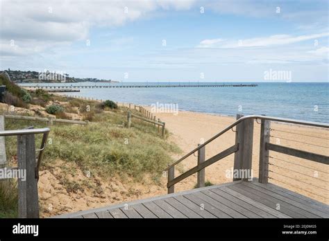 Frankston beach and pier, Melbourne, Victoria, Australia Stock Photo - Alamy