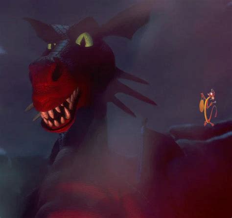 Mushu meets Dragon by SteveIrwinFan96 on DeviantArt