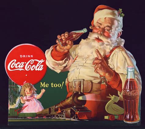 Merry Christmas with Coca-Cola Santa by Haddon Sundblom | Out My Kitchen Window