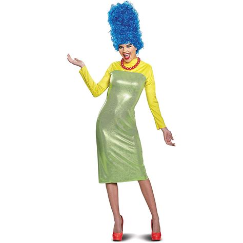 The Simpsons Marge Deluxe Adult Halloween Costume - Walmart.com