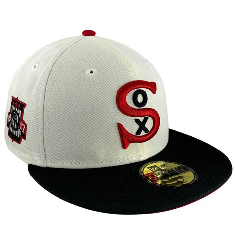 Chicago White Sox Chrome/Black/Red UV New Era 59FIFTY Fitted Hat ...