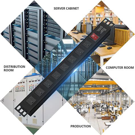 Data Center PDU with 250V 32A 20-Way UK Connectors and RS485 ...