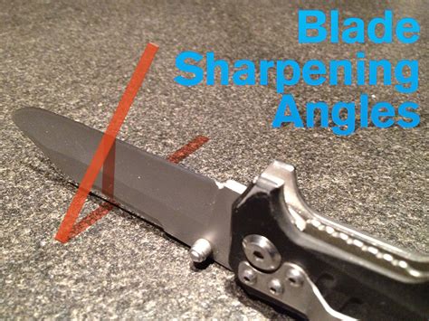 Blade Sharpening Angles – RigCast