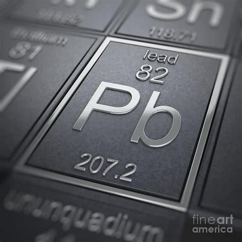 Lead Chemical Element by Science Picture Co