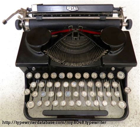 1931 Royal P on the Typewriter Database