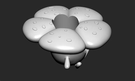 Pokemon - Plant Vase Vileplume 3D model 3D printable | CGTrader