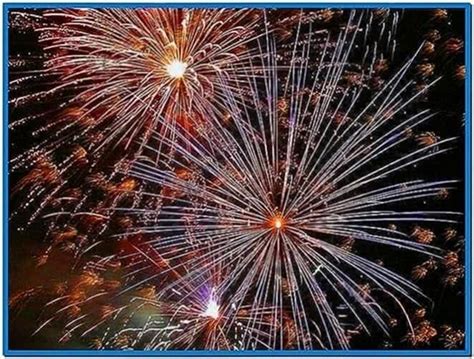 Fireworks screensaver animated - Download free