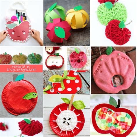 Adorable Apple Crafts for Kids - Arty Crafty Kids