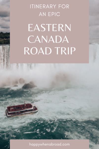 Eastern Canada Road Trip Itineray for 2-3 Weeks