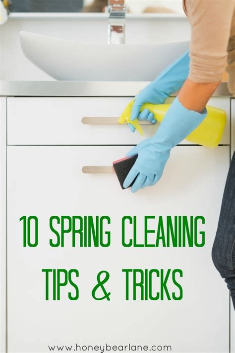 25 Cleaning Hacks For Spring Cleaning - Honeybear Lane