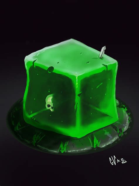 Gelatinous Cube by GenesisVandrake on Newgrounds