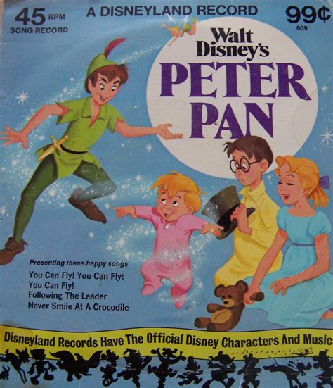 Best Thing Ever (a music blog): February 5th, 1953 - Peter Pan ...