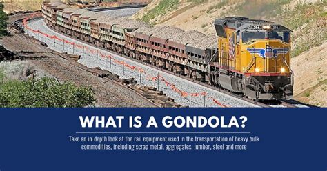 UP: What Is a Gondola Rail Car?