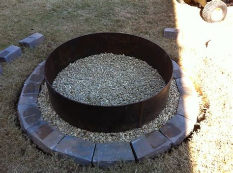 30 In. Galvanized Round Fire Pit Ring | Fire Pit Design Ideas