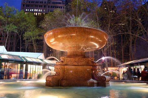 Bryant Park Fountain | At the western gateway to the Bryant … | Flickr