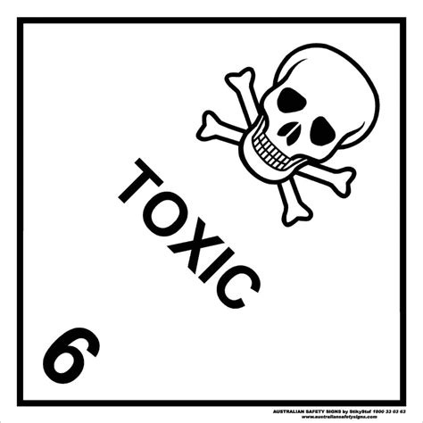 Class 6 Toxic - Discount Safety Signs New Zealand