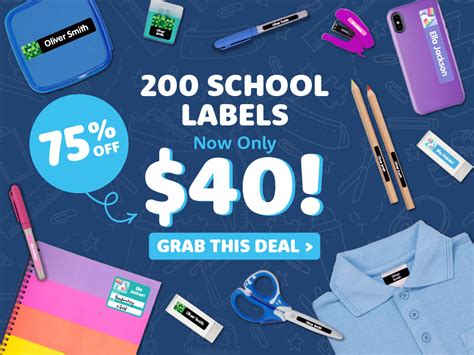 Personalised School Supplies for Back to School