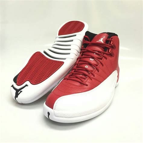 Jordan 12 Alternate Red and White | Sneakers nike, Air jordan sneaker ...