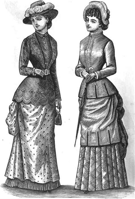 19th Century Historical Tidbits: 1883 Fashions