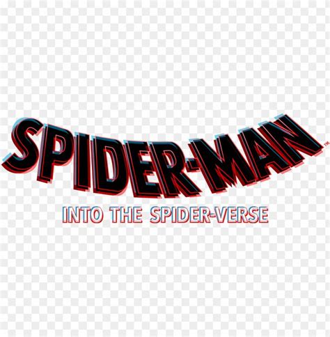 0mwrwiu - Spider Man Into The Spider Verse Logo PNG Image With ...