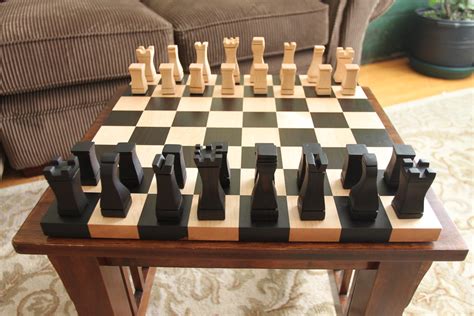 Chess Set by Dan Zen | Chess set is done! Anyone want to pla… | Dan Zen | Flickr