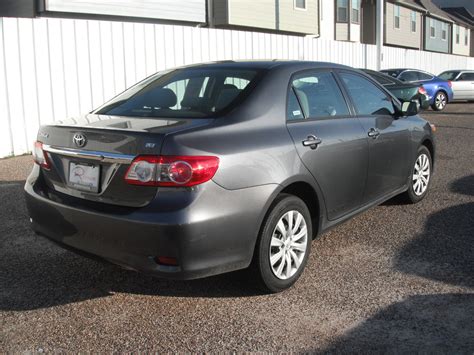 2012 Toyota corolla le specs