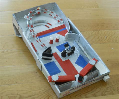 Cardboard Pinball Machine | Pinball, Pinball machine, Pinball diy