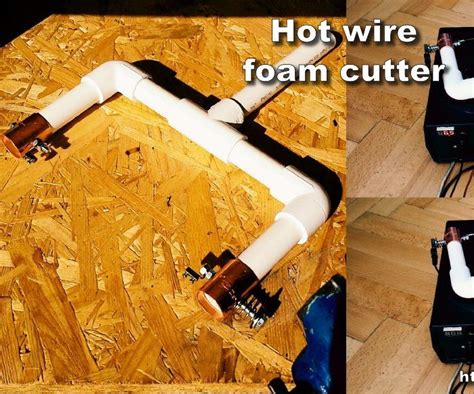 DIY Hot wire foam cutter Foam Cutter, Wire Cutter, Cutters, Hotwire, Pvc Pipe, Foam Board, Diy ...