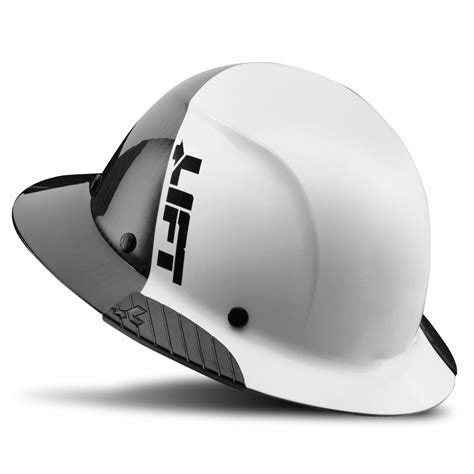 LIFT Safety HDF50C-19 DAX Fifty 50 Carbon Fiber Full Brim Hard Hat ...