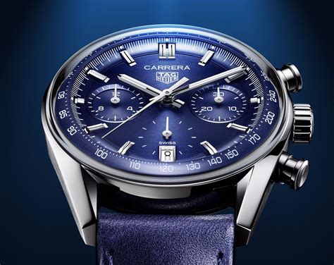 TAG Heuer Carrera 39 mm Watch in Blue Dial