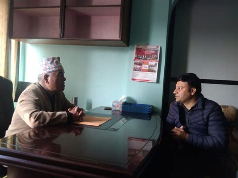 Meetings Held with Leaders of Nepal Communist Party (Maoist Center) and Rastriya Prajatantra ...