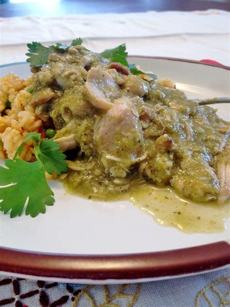 Pollo en Jocon; a Gutemalan Dish Using Green Sauce | Guatemalan recipes ...