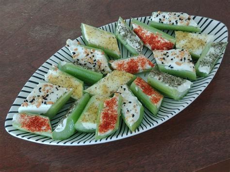 Cream Cheese Celery Sticks - Cook and Eat at Home Cook and Eat at Home