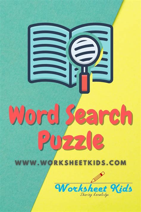 Word search puzzle for kids Free Printable Word Searches, Free Printable Puzzles, Free ...