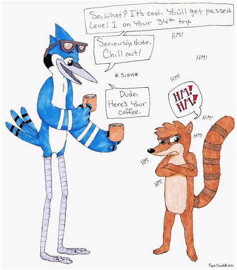 iç Öz saygı uzunluk mordecai and rigby fan art hektar Hazine özel olarak