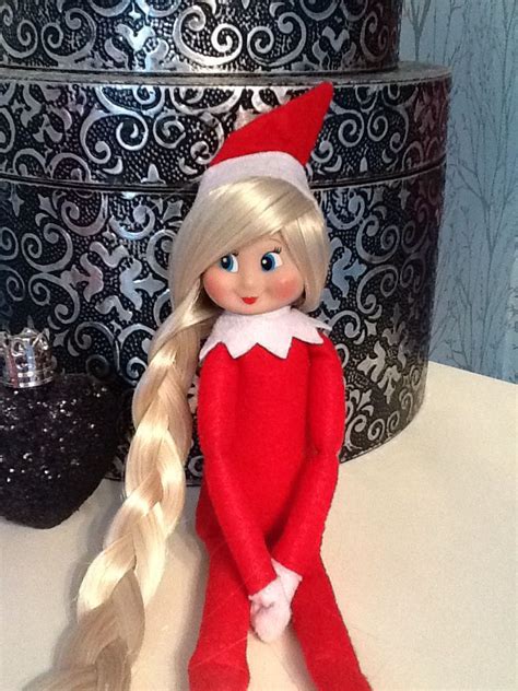 Image: hat removed & braided hair glued/attached & hat replaced. | Elf ...