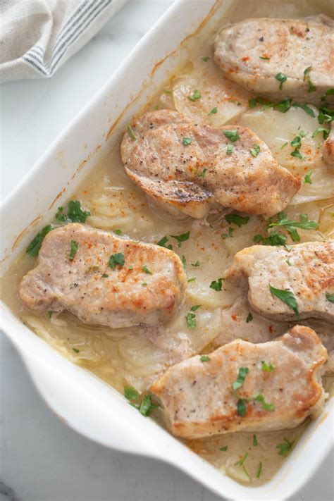 Pork Chops and Scalloped Potatoes Casserole – ImageLienEn