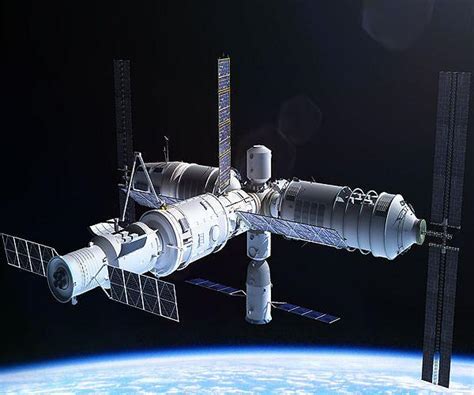 China latest astronaut crew docks at the Tiangong Space Station