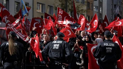 Protests as Recep Tayyip Erdogan opens large mosque in Germany | World ...