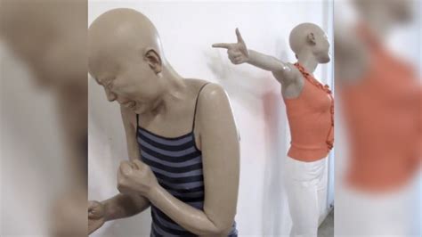 Mannequin Pointing at Crying Mannequin / This MF Paid For Twitter | Know Your Meme