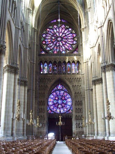 Notre-Dame de Reims Cathedral, The Interior. Reims, France - Travel To Eat | Reims cathedral ...