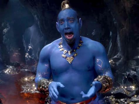 When Genie found out he was blue : r/aladdin