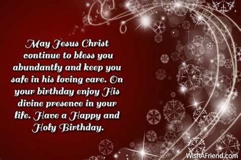 Christian Birthday Greetings