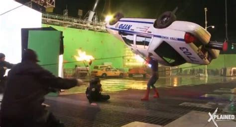 This is how the craziest flying scenes are shot in movies