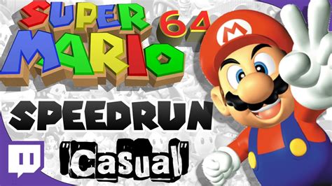 Super Mario 64 100% Speedrun **NO GLITCHES** (6:07:46) "A Causal Run ...