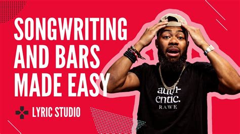 Writing Song Lyrics And Bars Just Got Easier | Lyric Studio - YouTube