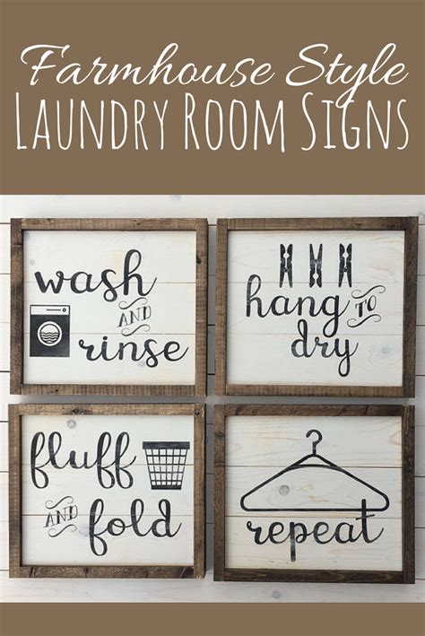 Cute Printable Laundry Room Signs