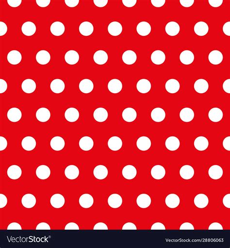 Red On Red Polka Dots Background